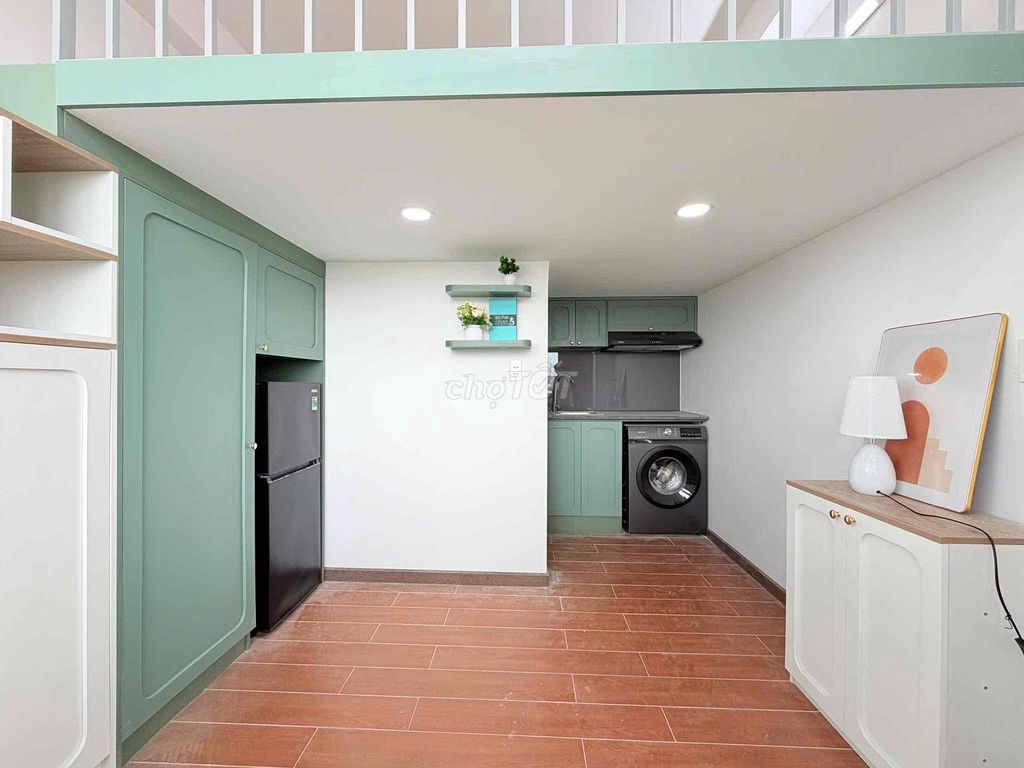 The apartment has 40 meters of furniture right next to the Rimbo 1 bridge.