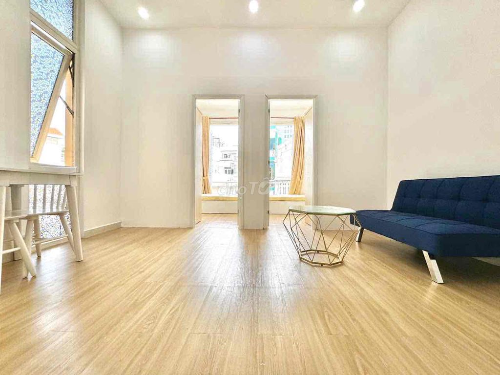 The two bedrooms of Bancony Full Home Xô Viết Nghệ Tĩnh Green Row Bridge