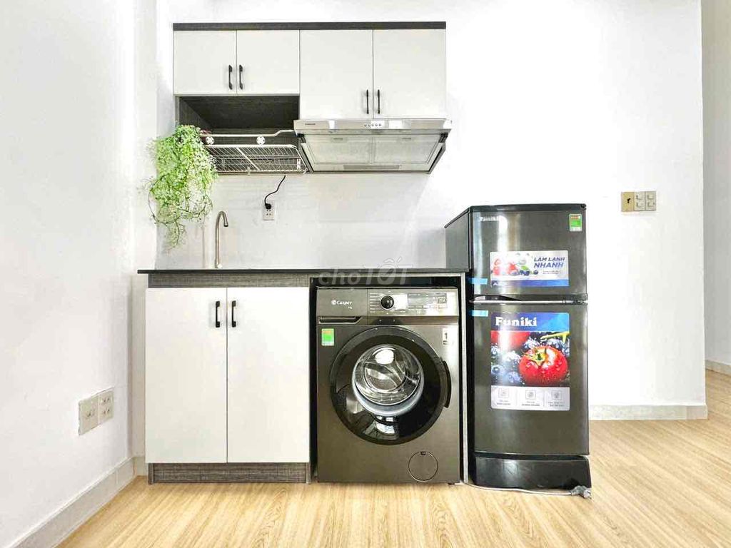 The two bedrooms of Bancony Full Home Xô Viết Nghệ Tĩnh Green Row Bridge