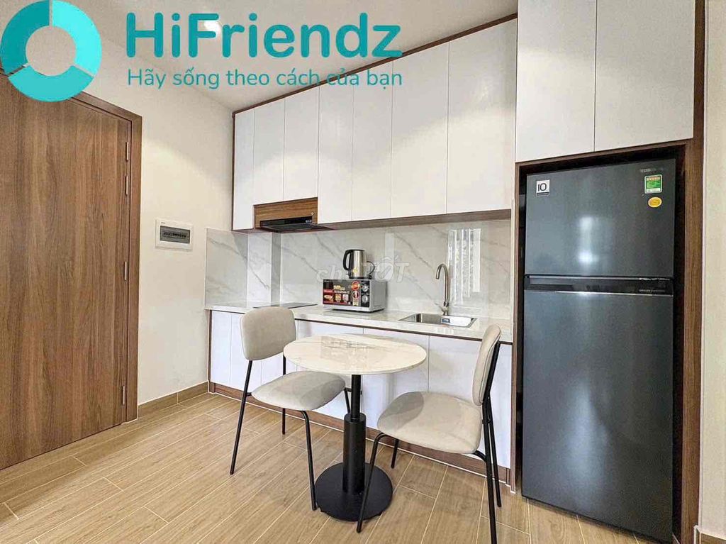 Open the studio. A high-end bedroom at T3-etown Station.