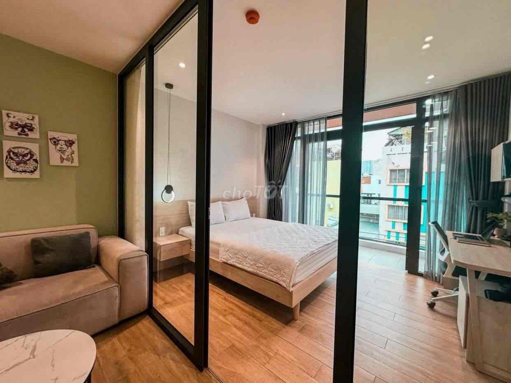 Rent the studio apartment. One bedroom is right near the most painted airport.