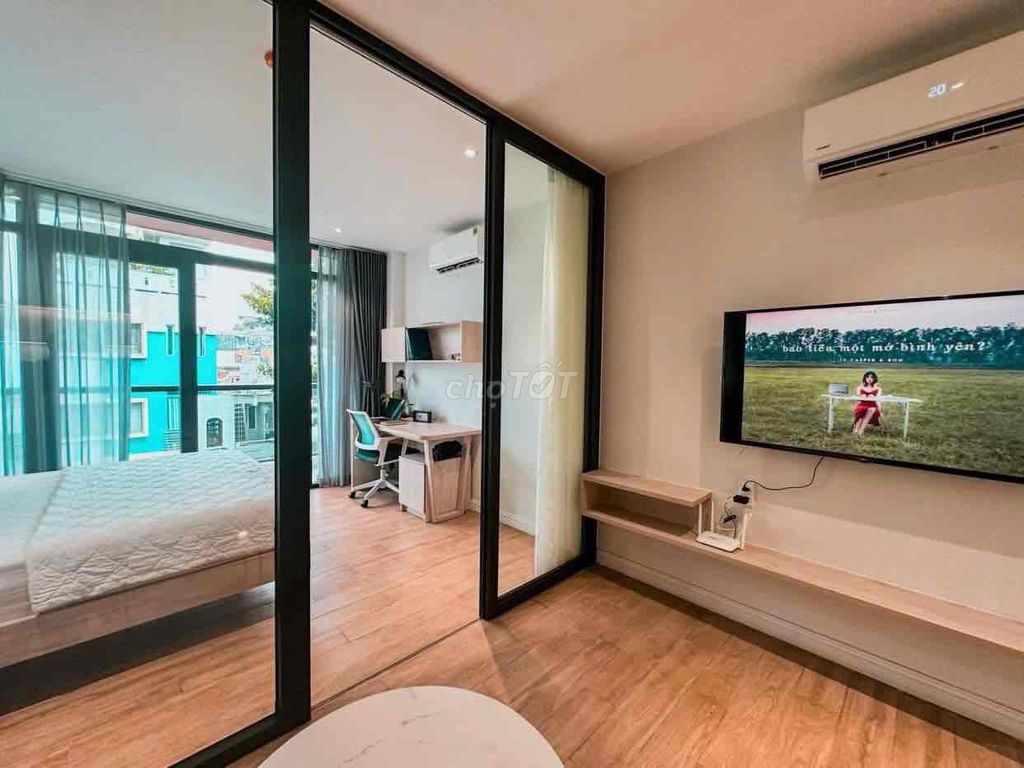 Rent the studio apartment. One bedroom is right near the most painted airport.
