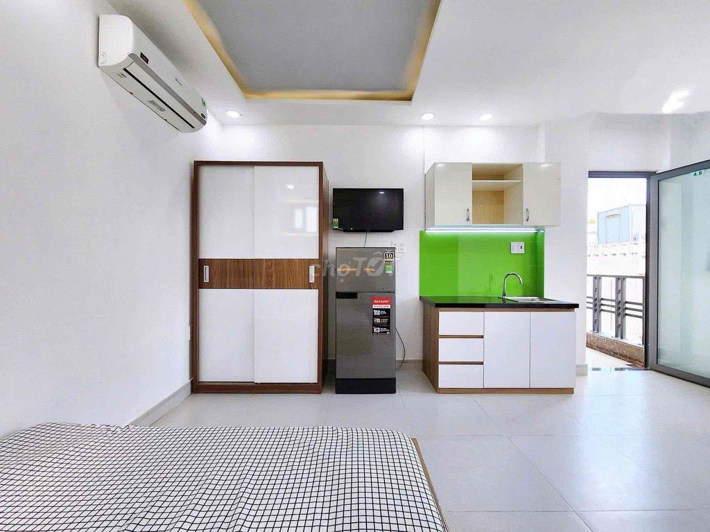 The studio close to the university of economics, the University of Science