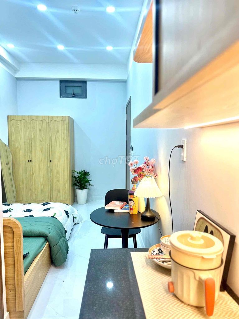 The studio close to the university of economics, the University of Science