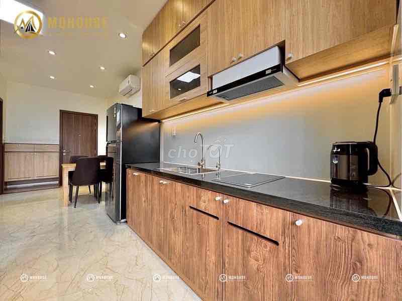 the balcony apartment - full interior - right Nguyễn Sơn - semi-frequency