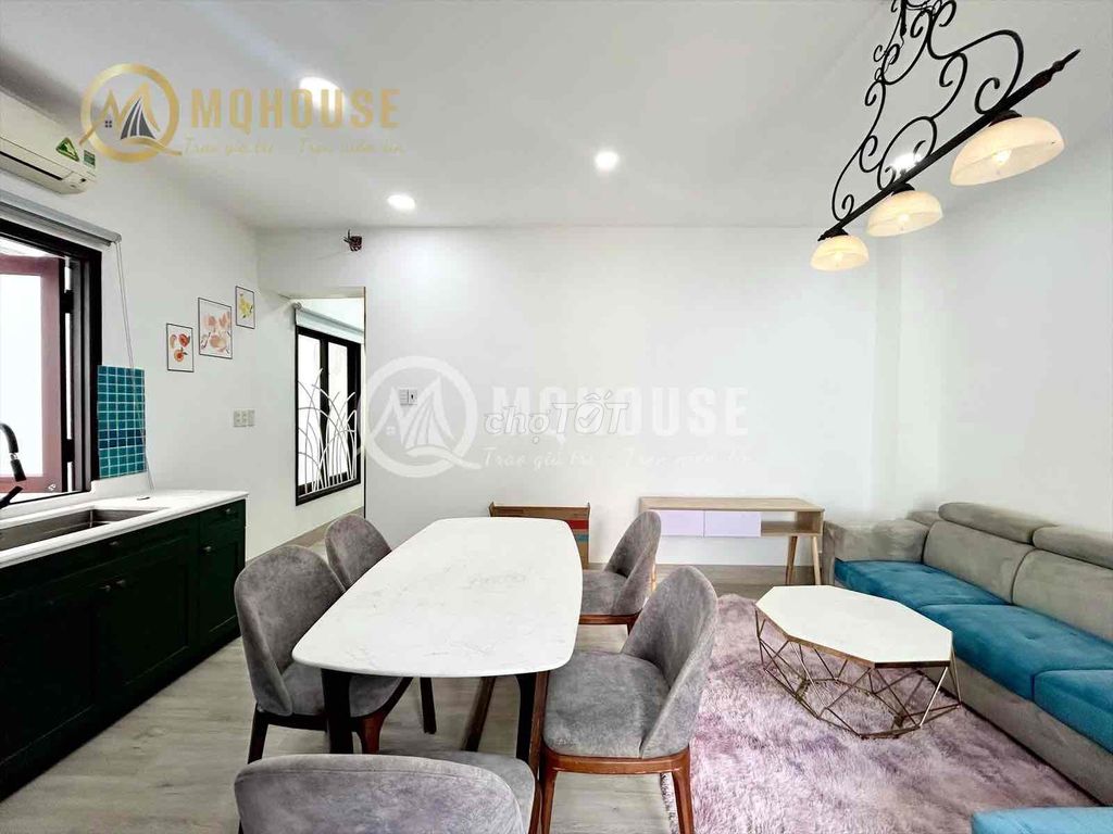 apartment 2 bedroom Full interior balcon Lê Văn Sỹ Three Phú Nhuận 70 m2 bells