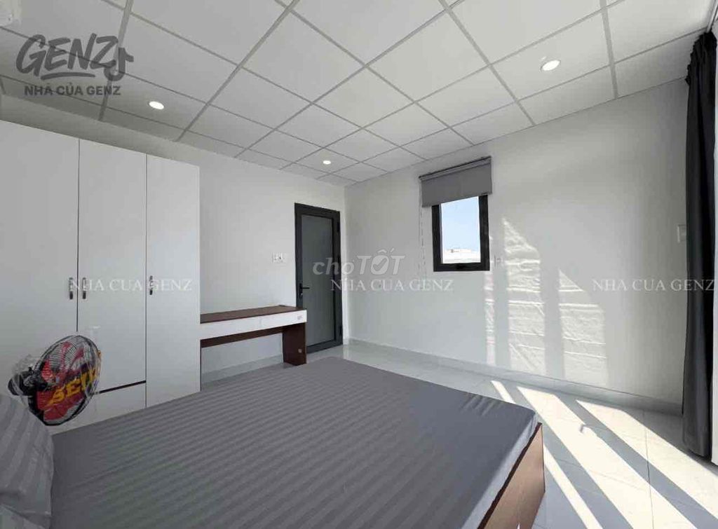 A fully-intended apartment. A super-high roof bedroom right at Lê Văn Sỹ.