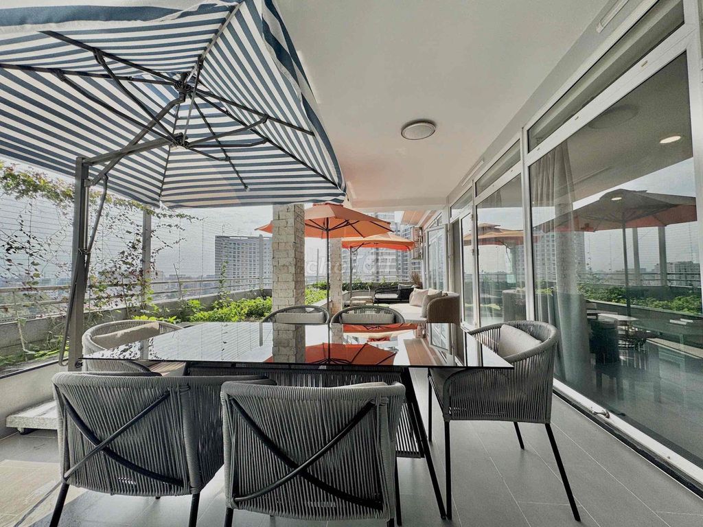 penthouse Cao ốc Phú Nhuận Gardens - 200 M2 - high-level furniture available