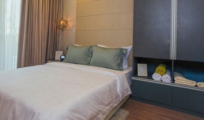Rent an M-one apartment. A two bedroom. Three bedrooms full of furniture.