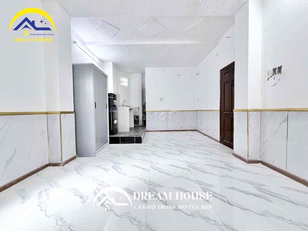 studio apartment - sky window full interior - Tân Phú - super wide