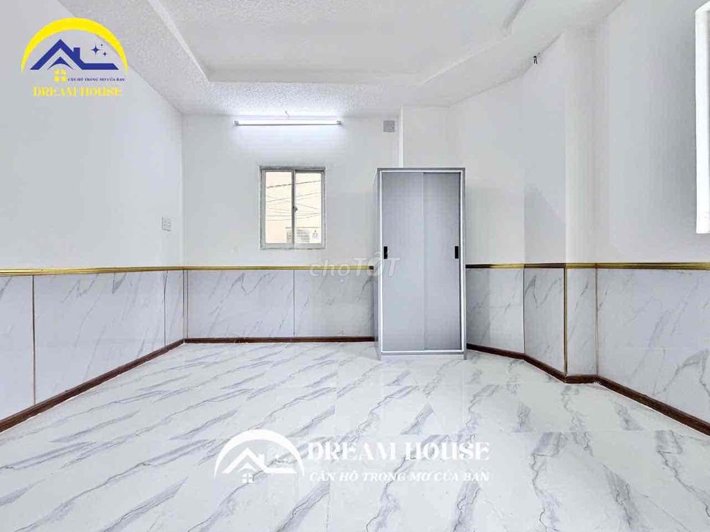 studio apartment - sky window full interior - Tân Phú - super wide