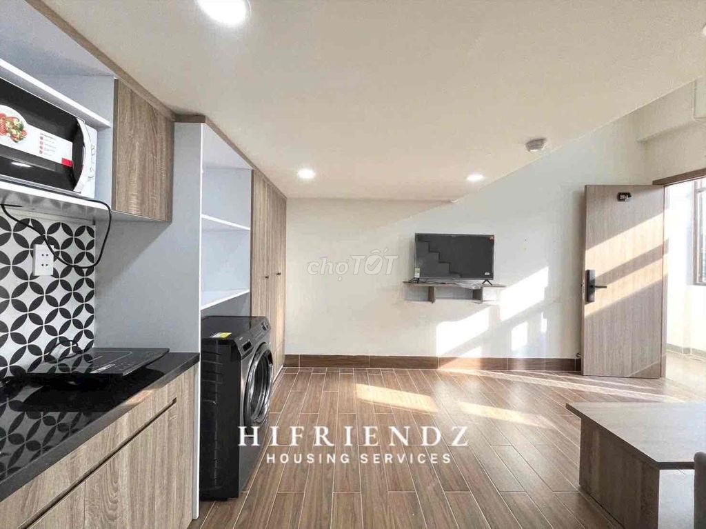 apartment with a guard-- Full interior.