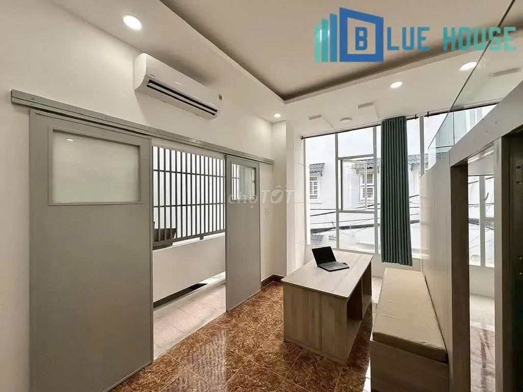 In one bedroom plus 40 m2 Full interior, private washing machine Nguyễn Phúc Chu, Bancol