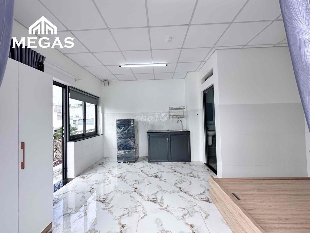 Rent apartment 2 open balcony_30 m2_nem right behindart Gò Vấp