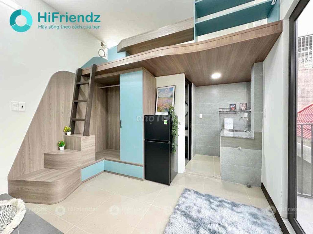 Small balcony apartment is comfortable near ptt, ume, Thủ Đức Desk.