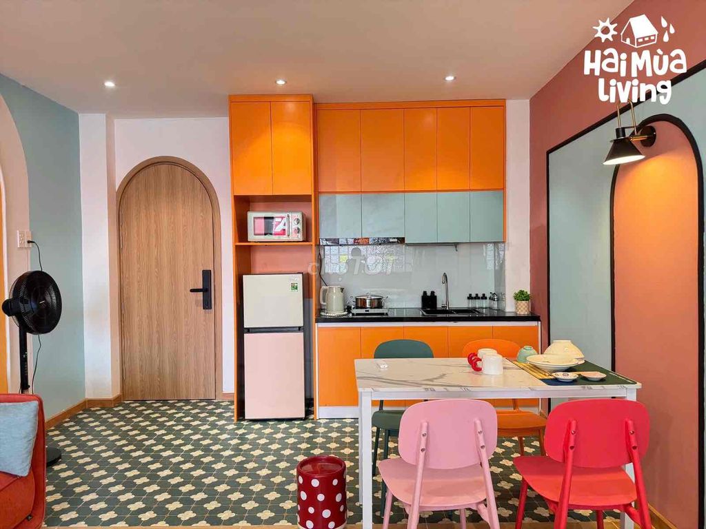 apartment 1 balcon bedroom full new furniture 100% Nguyễn Văn Trỗi Phú Nhuận Justice