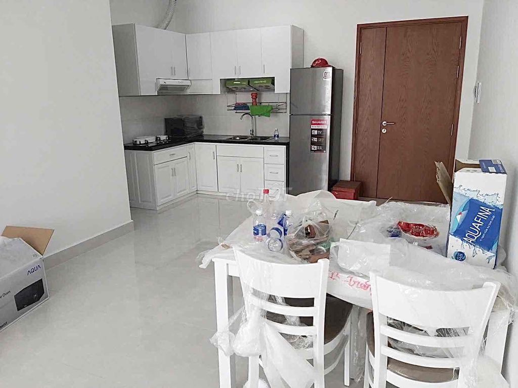 The two bedrooms have a good interior at Tara Residence.