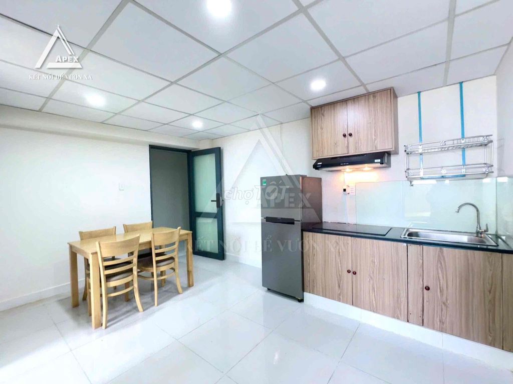 Clear. Two bedrooms. 55 meters. Right at Phan Đăng Lưu. Bình Thạnh near the market.