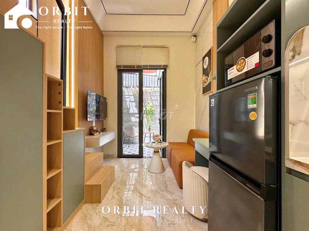 The RSS apartment is 100% built. Full interior. Two spaces at Bình Thạnh.
