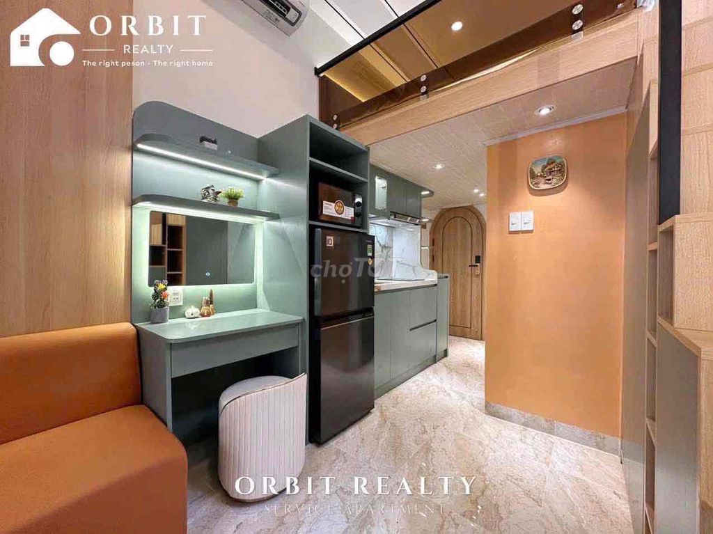 The RSS apartment is 100% built. Full interior. Two spaces at Bình Thạnh.