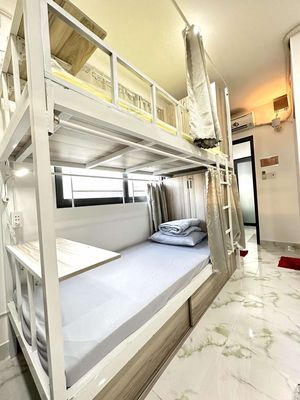 Rent the dorm, Sleepbox Gò Vấp, full interior.