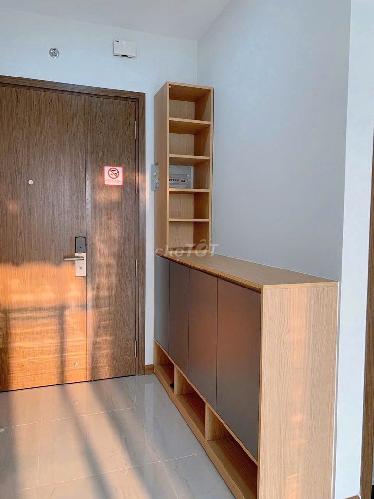 Rent the Him Lam Phú An apartment in full interior. 69 meters. Two bathrooms.
