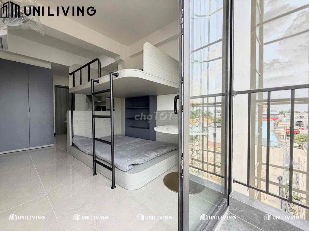 The balcony apartment is full of comfort right here in Metro Thủ Đức.
