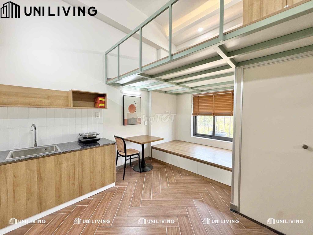 The apartment is now sleeping in two spaces, fpt 9th District.
