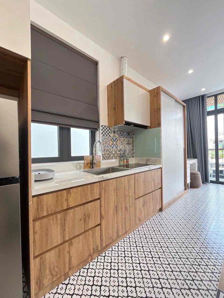 The new service apartment is 100%, Full Seven, Nguyễn Thị Minh Khai,QK3, Rhut 1