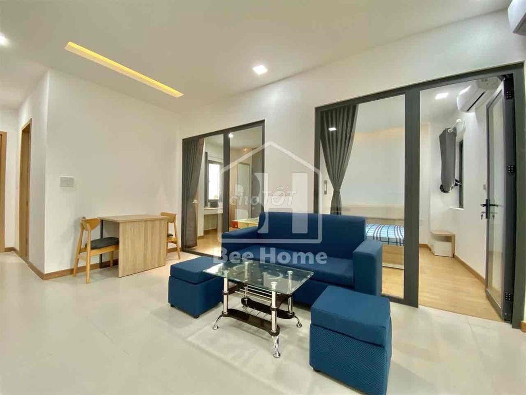 Two bedrooms. Two toilets. We have washing machines, dryers, whole furniture.