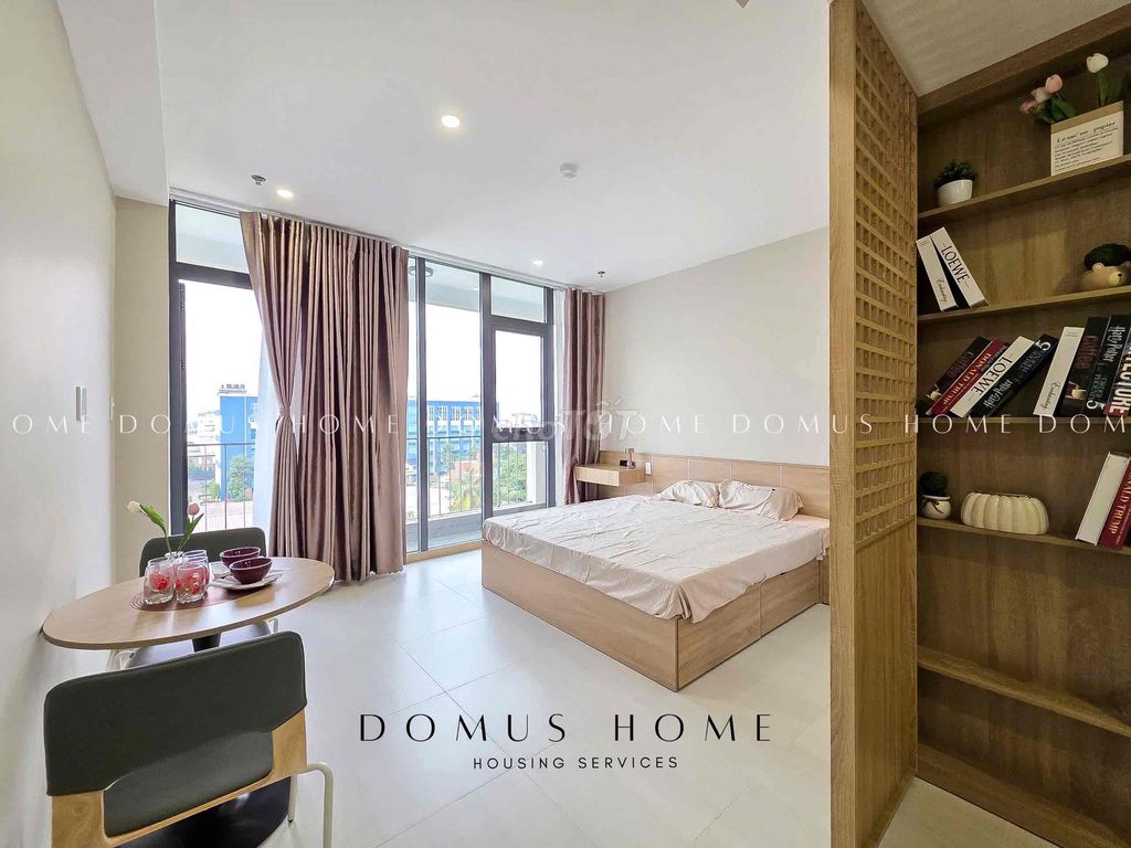 Open up the modern design balcony studio