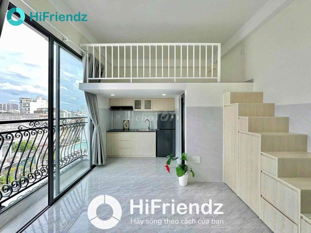 Small apartment balconies full-house writer Phú Nhuận