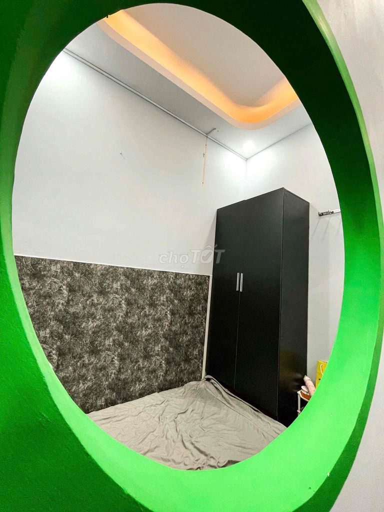 Two bedrooms. A bathroom. Ready.