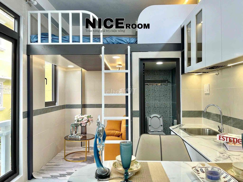 Rent an apartment full of furniture, maybe 2 sleeping spaces