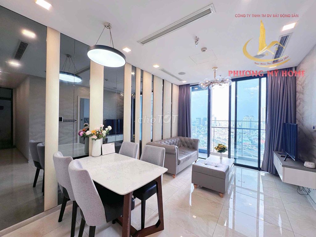 Two bedrooms please golden river district 1 – 68 M2 only 26 million a month
