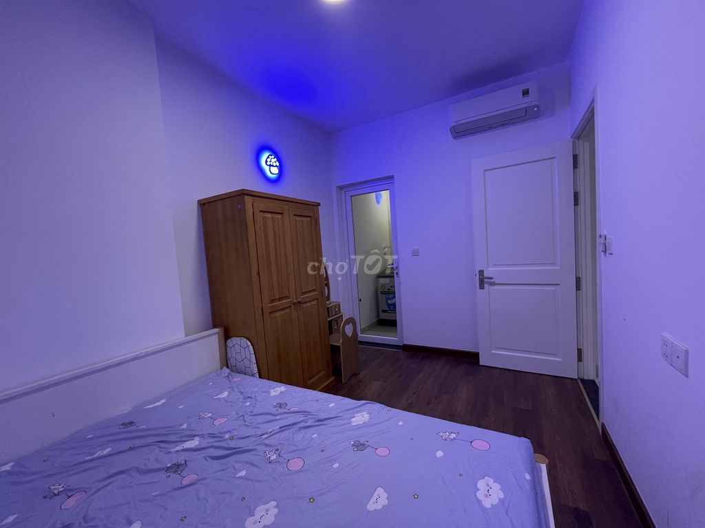 Rent Saigon Mia apartment 2 bedrooms/ 2 full interior toilets for 14 million a month.