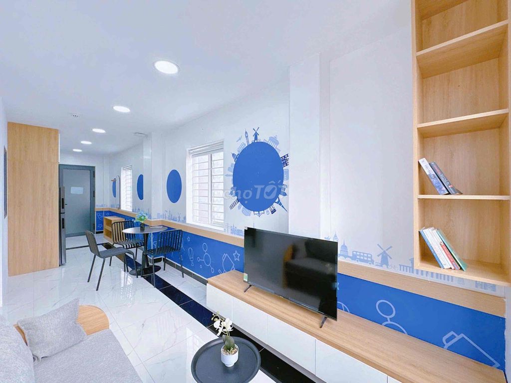 The studio apartment system - one bedroom - 2 bedrooms near the University of hutech, gtvt,... There's an elevator.