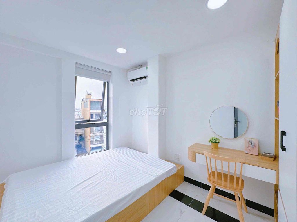 The studio apartment system - one bedroom - 2 bedrooms near the University of hutech, gtvt,... There's an elevator.