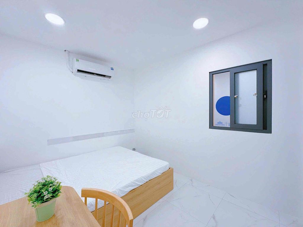 The studio apartment system - one bedroom - 2 bedrooms near the University of hutech, gtvt,... There's an elevator.
