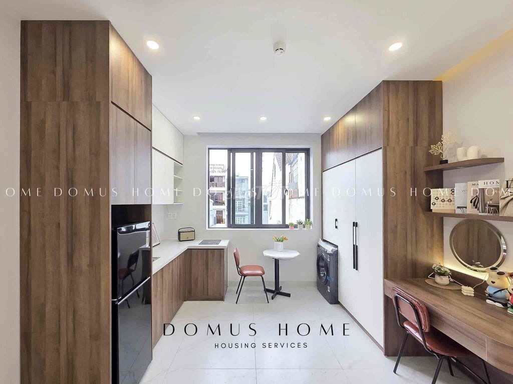 The apartment is in the department store - wide interior