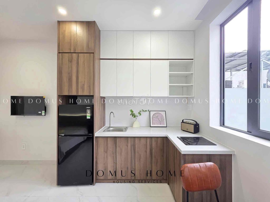 The apartment is in the department store - wide interior