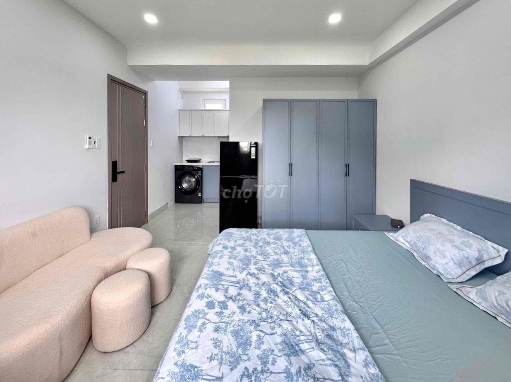 High-class apartment has its own washing machine. Fingerprints are at the vlu gate, walking 3 P.