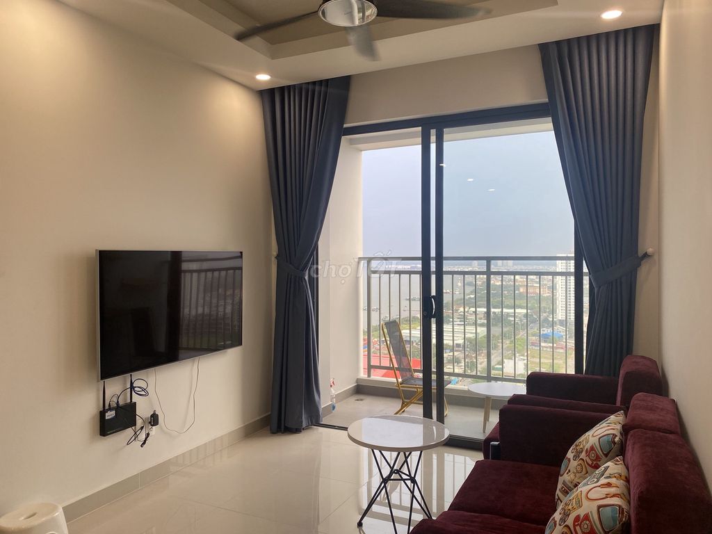 Renting District 7 riverside 2 bedrooms, 3 bedrooms with air conditioning - super cool floor, beautiful view