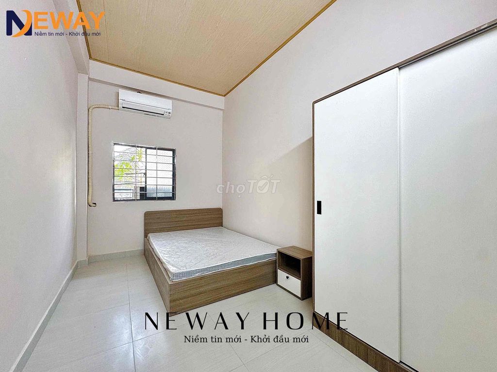 Two Thống Nhất bedrooms, Tân Phú, full interior, open balcony.