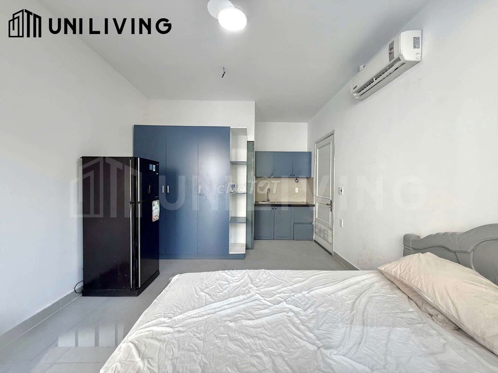The balcony studio - full interior - almost extended. Sala District, District 2.