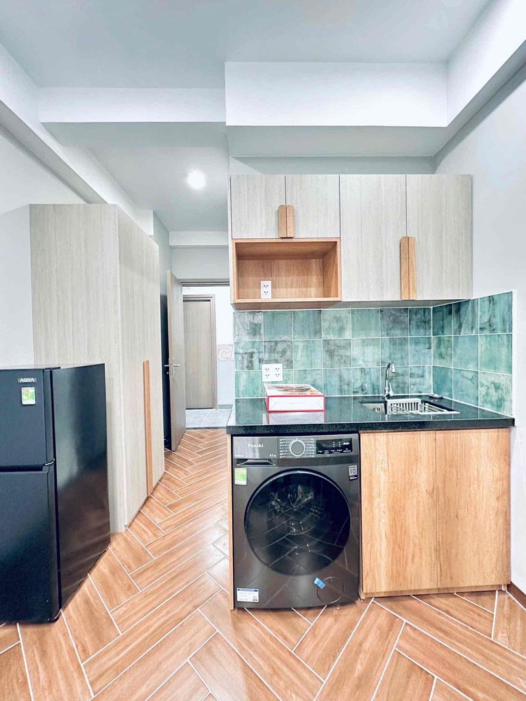 The real apartment is a 100 percent brand new bandol. A full Bùi Đình Tuý piece of BTh