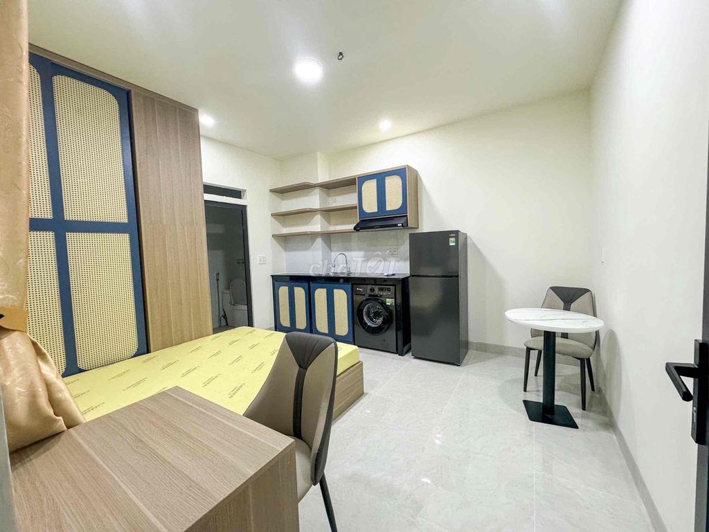 The real studio is Bình Lợi – vlu cs3, private washing machine, smells kitchen