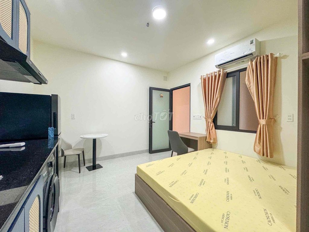The real studio is Bình Lợi – vlu cs3, private washing machine, smells kitchen