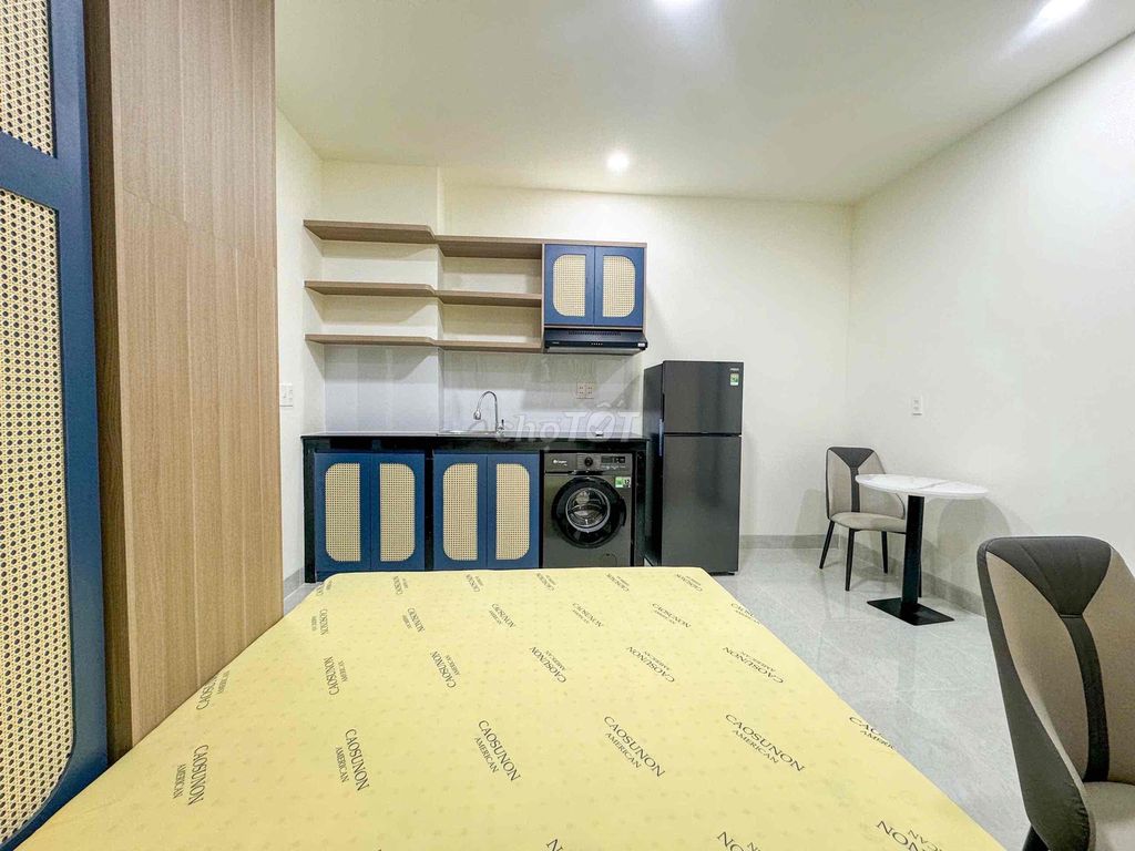 The real studio is Bình Lợi – vlu cs3, private washing machine, smells kitchen
