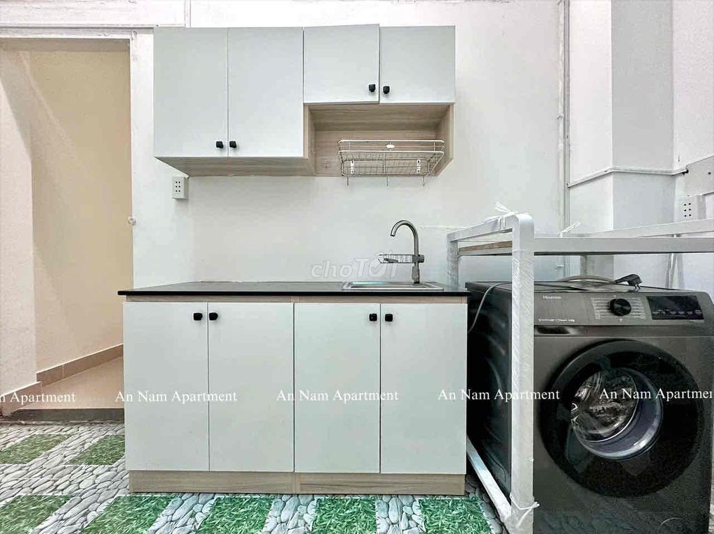 One bedroom is 47 meters wide. There's a yard after Full Seven.